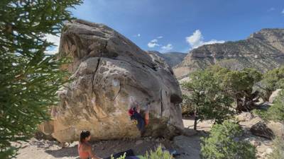 North Arête v6, Joe's Valley - Beta Video from coolassstephen