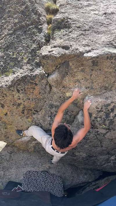 The Commoner v5, Lincoln Lake - Beta Video from ian.climbs