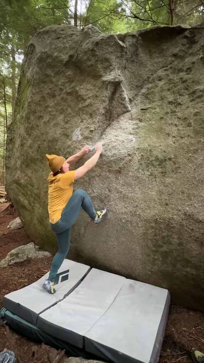 Good as Gold v4, Squamish - Beta Video from mountainmarie