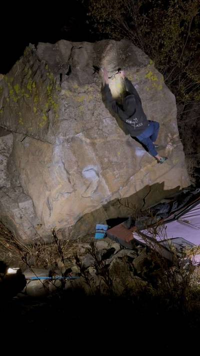 New Testament v11, Clear Creek Canyon - Beta Video from cmclimbs
