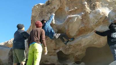 False Hueco v1, Joshua Tree - Beta Video from kodaif