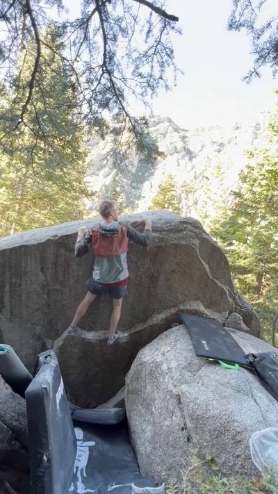 Monkey Fist v7, Little Cottonwood Canyon - Beta Video from pater.