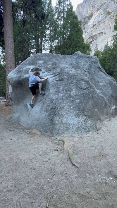 Little Columbia Face 1 v0, Yosemite Valley - Beta Video from Yippe