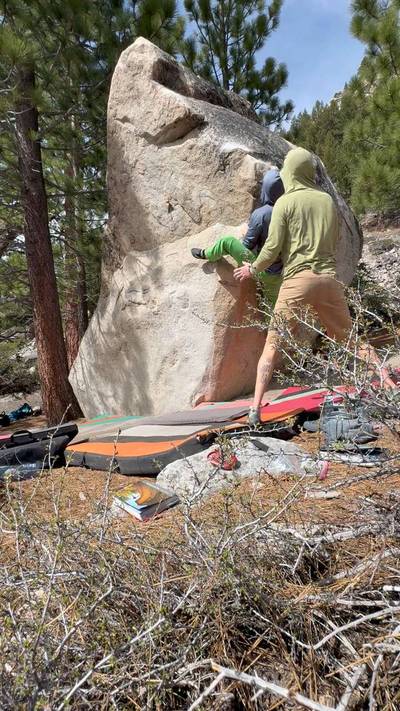 Locals' Arete v6, Lake Tahoe - Beta Video from Rougeux
