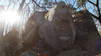 Eraser v6, Boat Rock - Beta Video from boulderingispracticeforsport
