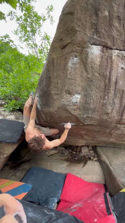 Leaving Las Fayetteville v5, New River Gorge - Beta Video from LargeChungus