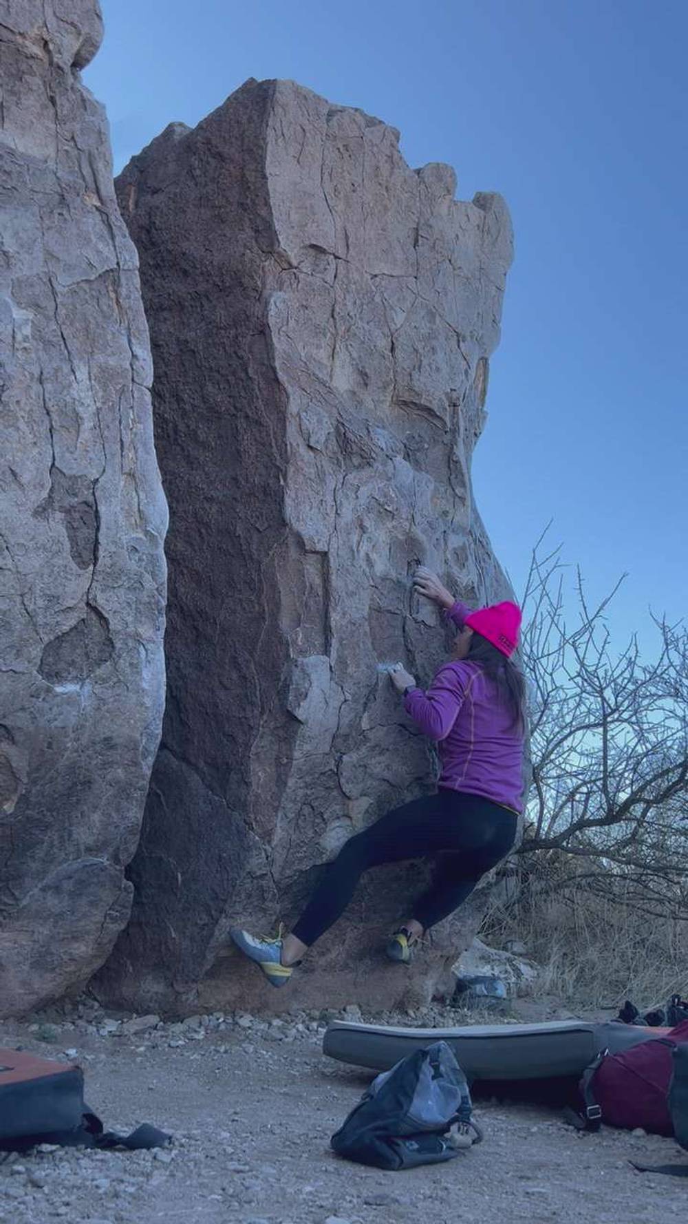 Top Guy v0, Hueco Tanks - Beta Video from LittleBetaBird