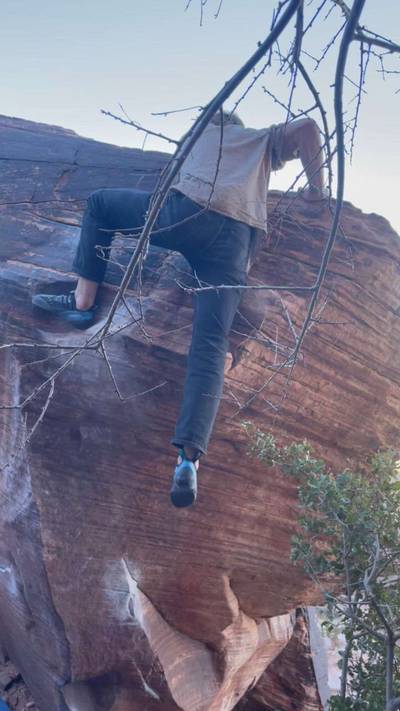 Taurine v9, Red Rock - Beta Video from webbclimbs