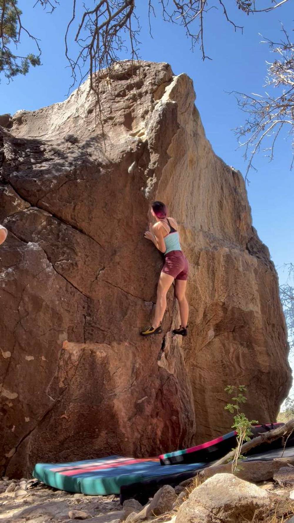 Splitter Splatter v1, Hueco Tanks - Beta Video from JoanieMars
