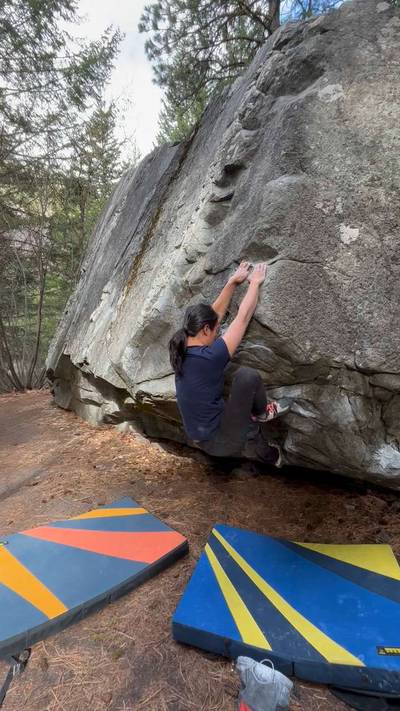 Played Like A Poop Butt Sit v6, Leavenworth - Beta Video from Alison.lieu
