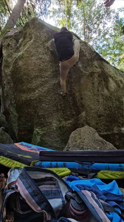 Double Decker v3, Squamish - Beta Video from josh_climbs_stuff