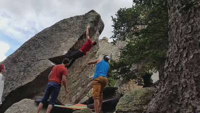 Pat's Arete v7, Mt. Blue Sky - Beta Video from MAXIMUS
