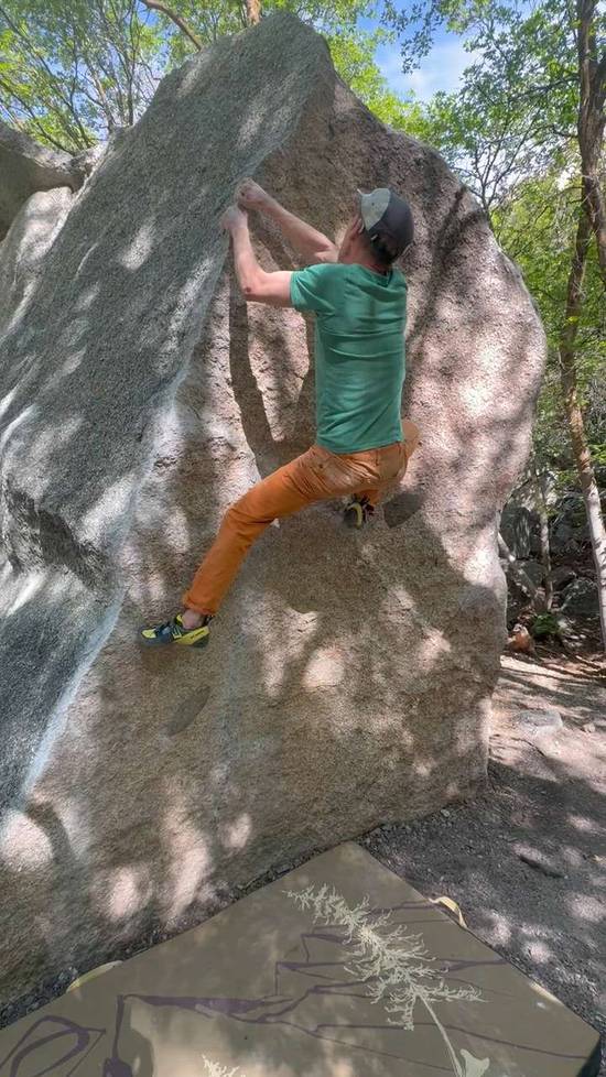 Fat Albert Gang Sit v4, Little Cottonwood Canyon - Beta Video from mbenish04