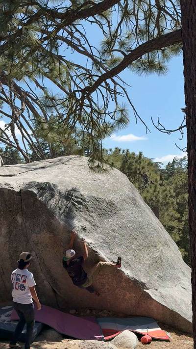 Gypsy's Arete v6, Black Mountain - Beta Video from timcasasola