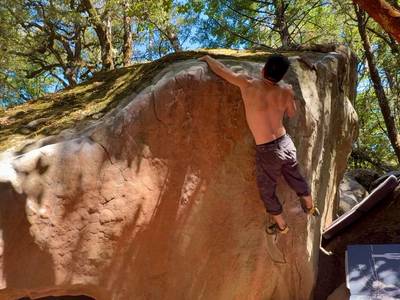 Nature Nazi Traverse v4, Indian Rock - Beta Video from boyakasha311