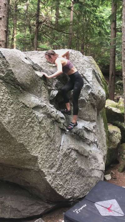 Shade Dyke v0, Squamish - Beta Video from JennyRobbins
