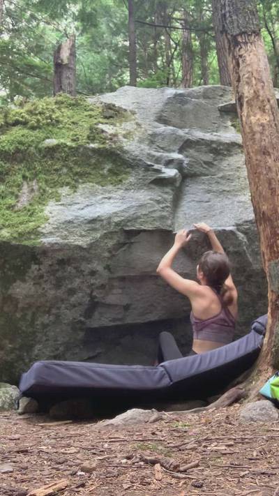 Stu's Dyke v0, Squamish - Beta Video from JennyRobbins