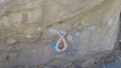The Frenchman v8, New River Gorge - Beta Video from G.R.