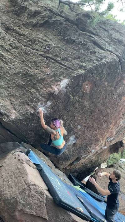 Botslayer v10, Flagstaff Mountain, CO - Beta Video from Caroleeena