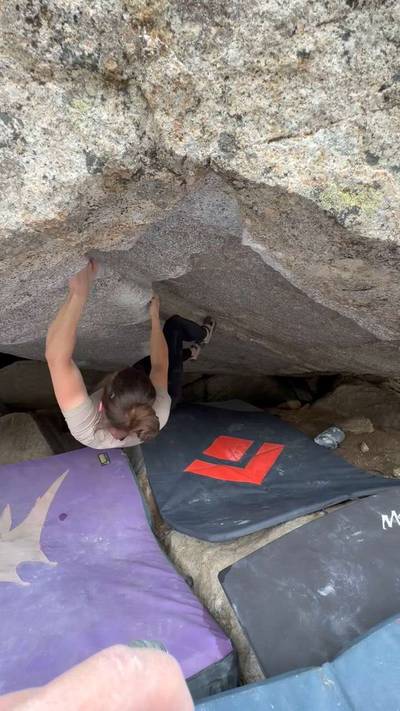 Party Cave v6, Little Cottonwood Canyon - Beta Video from terradactyl03