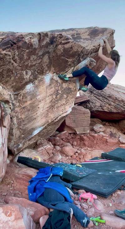 Good Times v5, Red Rock - Beta Video from Ivana_climb