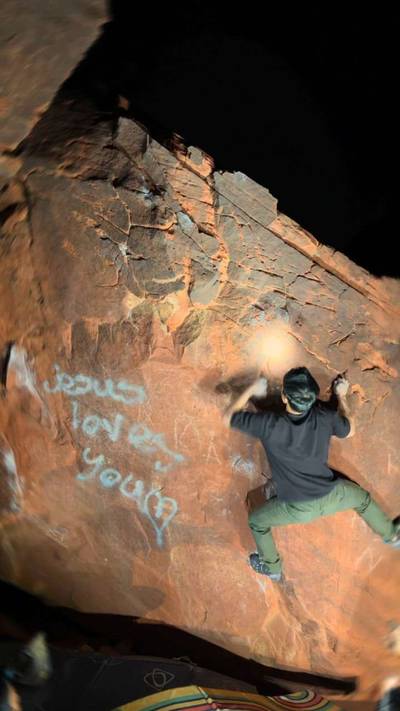 Acts of Service v5, Red Rock - Beta Video from rickyslclimbs