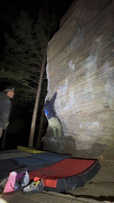 Thunder Rolls Sit v8, Clear Creek Canyon - Beta Video from Jonnybegood