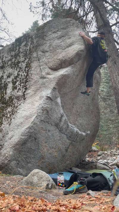 Surprise v8, Little Cottonwood Canyon - Beta Video from illprobablypunt