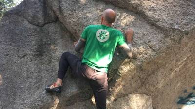 The Butt Stand v4, Little Cottonwood Canyon - Beta Video from rubbersharkman