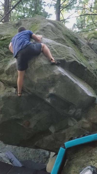 Tim's Sloper Problem v5, Squamish - Beta Video from Jer_on_the_rocks