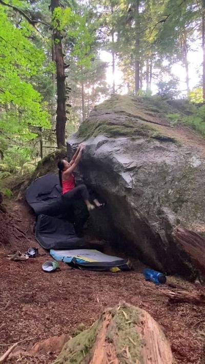 Backwards in an Easy Chair v4, Squamish - Beta Video from adelaidegold