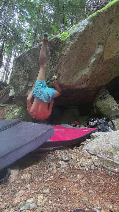 Progression in Backwards Thinking v9, Squamish - Beta Video from chow