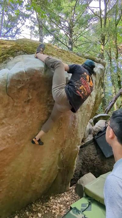 Nature Nazi Traverse v4, Indian Rock - Beta Video from edasaur