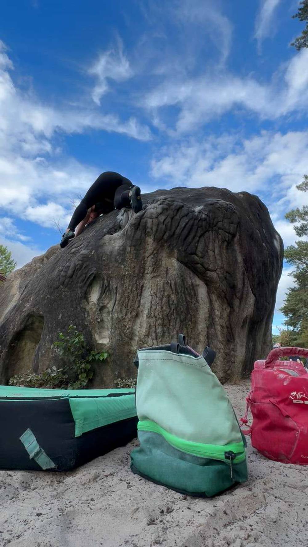 Les Bossettes Du Lépreux v3, Fontainebleau - Beta Video from jacquelineriv