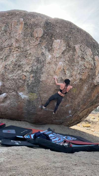 Perfectly Chicken v5, Bishop - Beta Video from kimikoclimbs