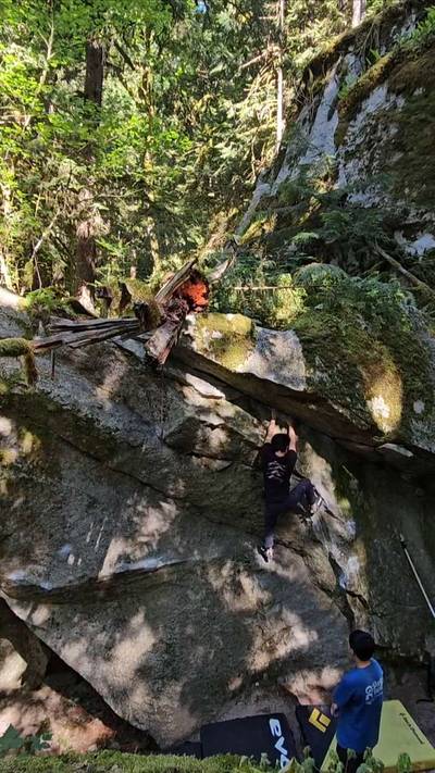 Nick's Adventure v0, Squamish - Beta Video from Liam.grip.holds