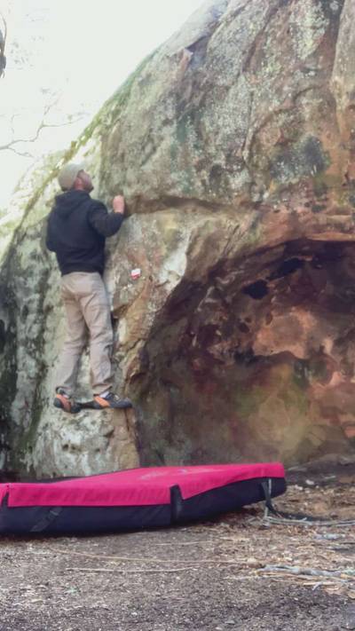 Fire Bowl v2, Hospital Boulders - Beta Video from OldManRamsey