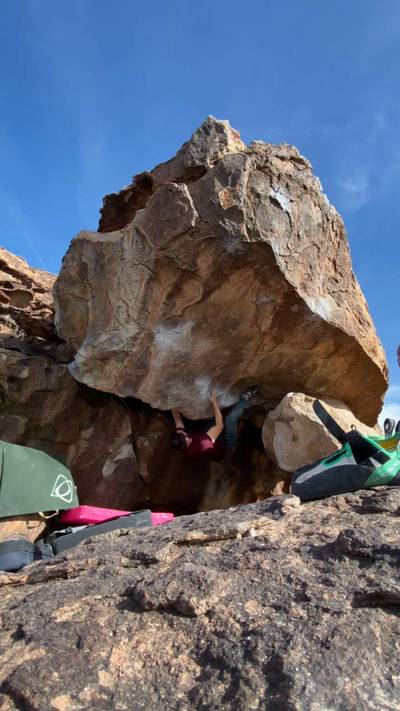 Perverse Cowgirl v6, Hueco Tanks - Beta Video from Squall