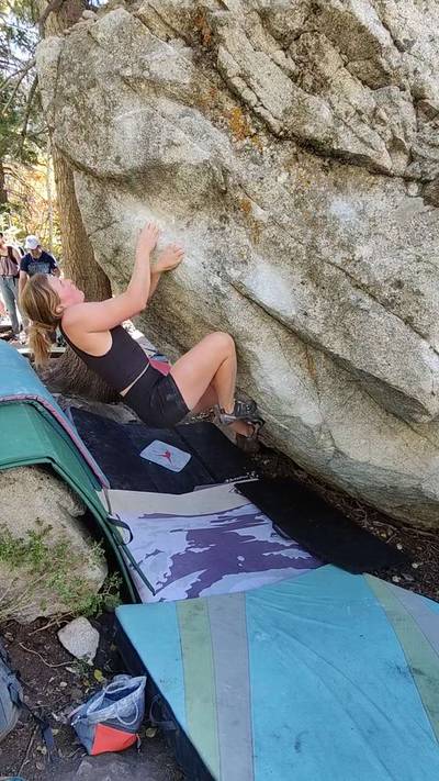 Mattress right v4, Little Cottonwood Canyon - Beta Video from climbingk8