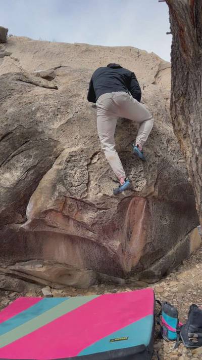 Pop Belly v1, Joe's Valley - Beta Video from mylesclimbs