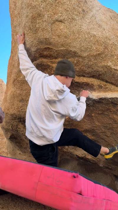 Mystical Vibrations v5, Joshua Tree - Beta Video from webbclimbs