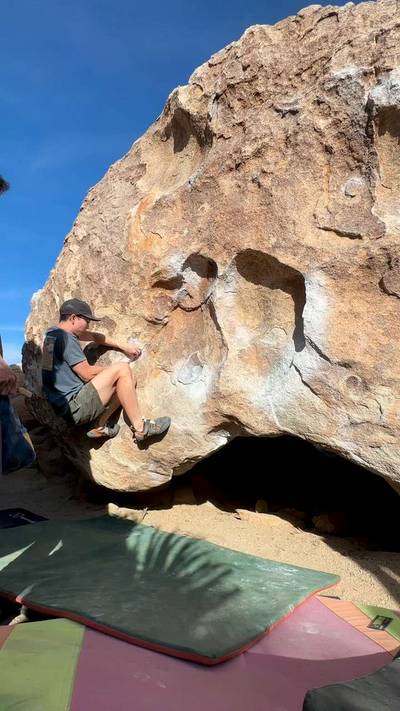 Chuckawalla Sit v6, Joshua Tree - Beta Video from sketchdan