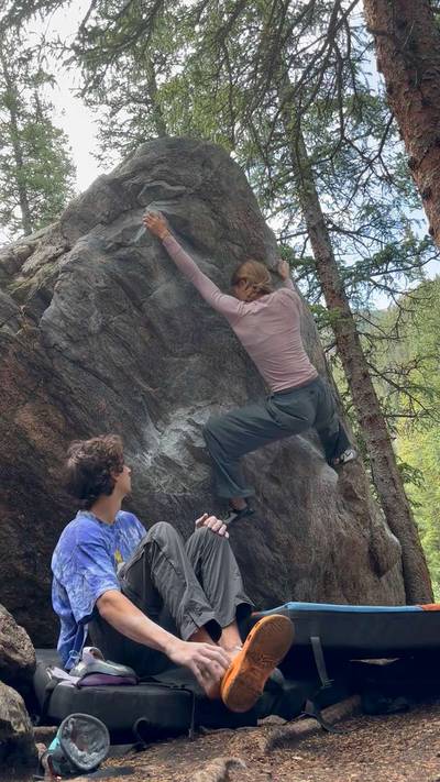 Trailside Problem v4, Guanella Pass - Beta Video from Zozomcyoyo