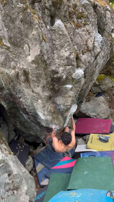 White Lion Low v10, Squamish - Beta Video from rkaffashi