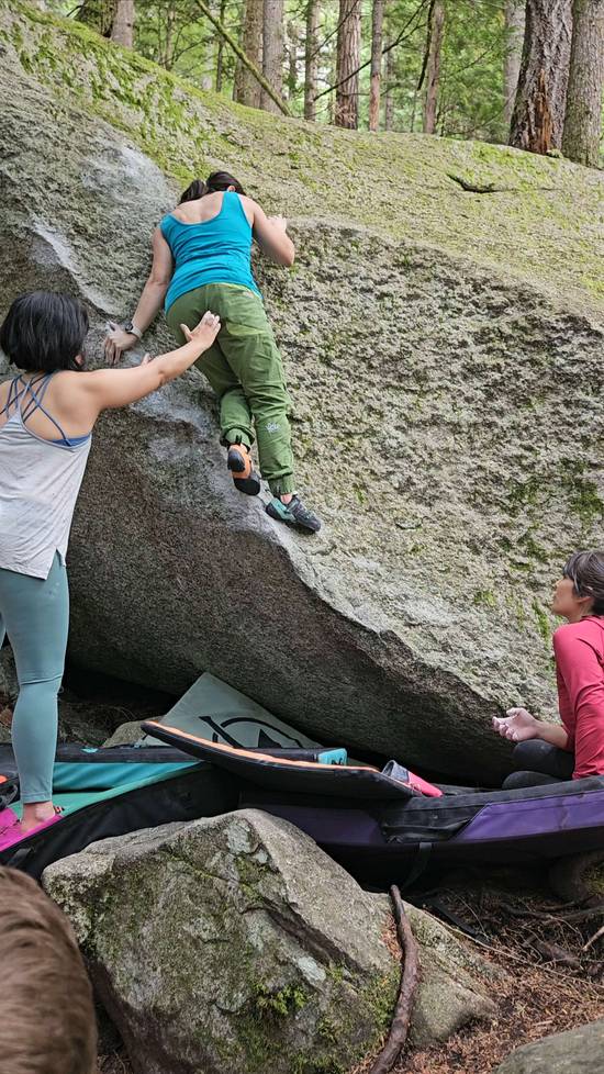 Big Red Dawg v4, Squamish - Beta Video from kimj