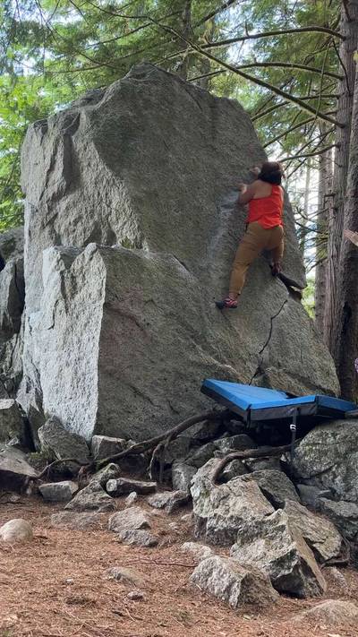 Blasted Face v0, Squamish - Beta Video from LeighT