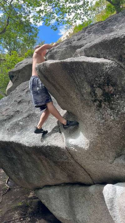 Double Dyno (AKA Dan's Problem) v2, Little Cottonwood Canyon - Beta Video from Korban