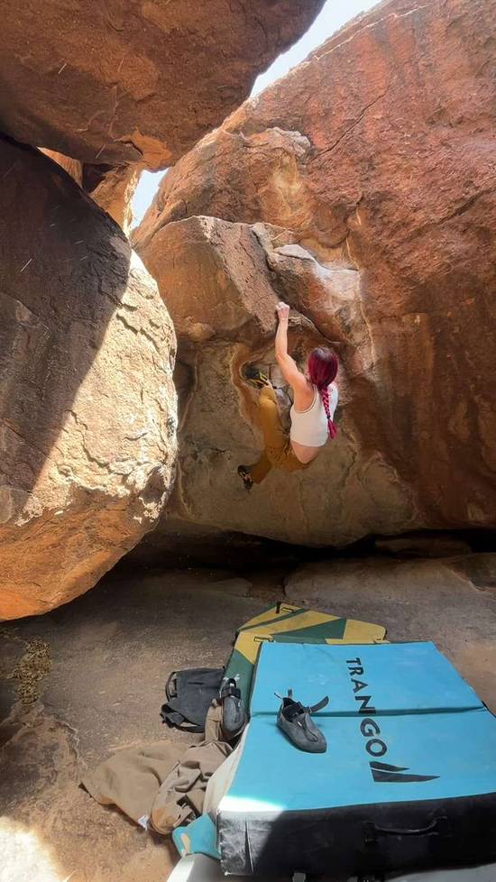 Perseus v2, Hueco Tanks - Beta Video from JoanieMars