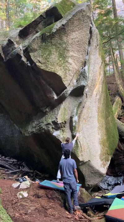 Walk on the Water v8, Squamish - Beta Video from leon.troutsky