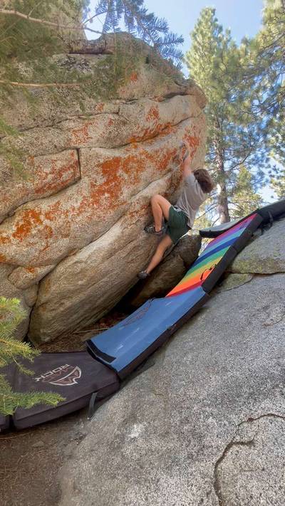 Gold Rush v4, Tramway - Beta Video from peterclimbs